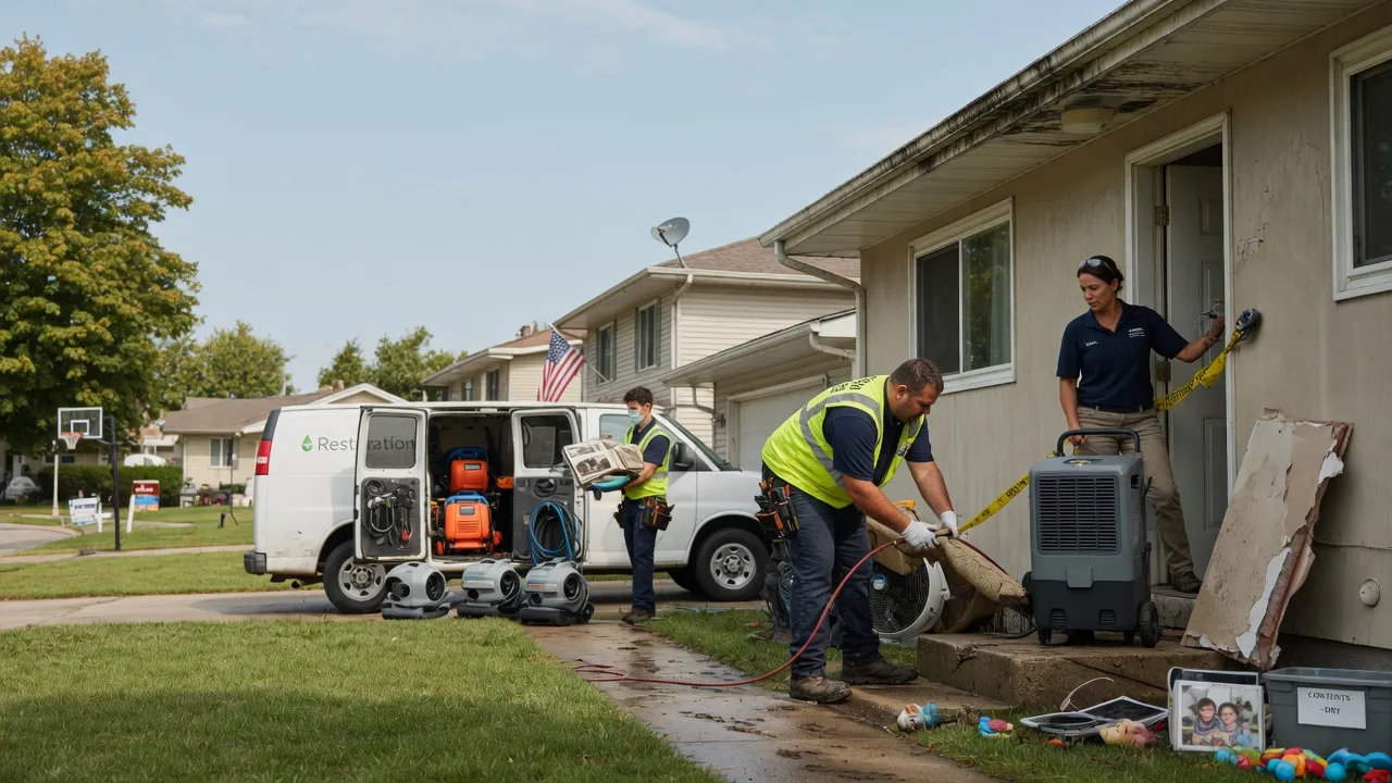 Water Damage Restoration in Marshall, VA near me